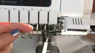 How To Thread A Needle On The Brother Entrepreneur Pro