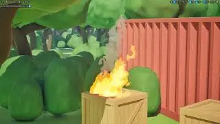 Stylized Fire demo - Niagara VFX - Unreal Engine 5