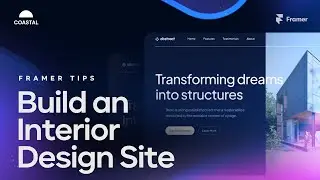 How to build an Interior Design website on Framer