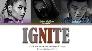 K-391 & Alan Walker - IGNITE ft. Julie Bergan & Seungri (Colour Coded Lyrics Eng)