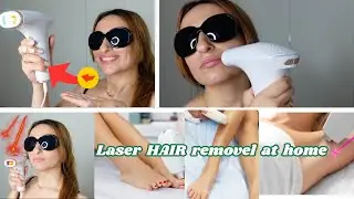My Complete Laser Hair Removal Experience At Home! Pros And Cons✨How To Use It Effectively✨
