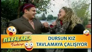 Dursun Kız Tavlamaya Çalışıyor - Türk Fıkraları 14