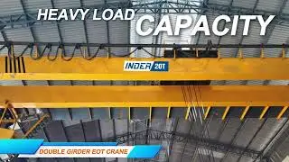 INDER EOT CRANES | Electric Wire Rope Hoist | Overhead Crane