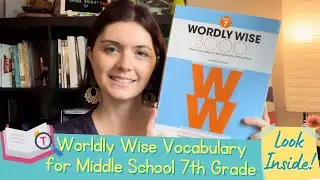WORLDLY WISE VOCABULARY LEVEL 7 | HOMESCHOOL | MIDDLE SCHOOL