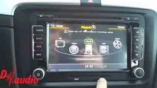 Штатное головное устройство Skoda SuperB