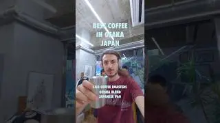 🇯🇵 Best specialty coffee in Osaka, Japan #shorts #solo #travel #coffee