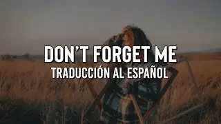 jacob lee // don't forget me {sub español}