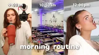 my productive morning routine living alone