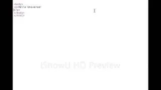 [HTML] Simple Website Structure.