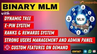 Binary With EPIN, Binary MLM With EPIN , Rank and Rewards System Website Development in Cheap Price
