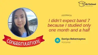 I didn’t expect band 7 because I studied only 1 month and a half #ielts