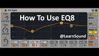 How to use EQ8 in Ableton