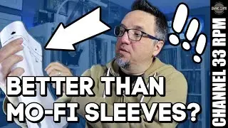An alternative to Mo-Fi inner sleeves PLUS an LED light for audiophiles | CHANNEL 33 RPM