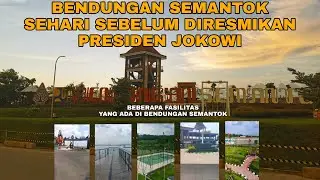 Bendungan Semantok terbesar se Asia Tenggara, suasana terkini peresmian Presiden Joko Widodo
