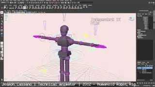 Humanoid Robot Rig - 2012