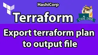Save terraform plan into human readable output file