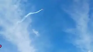 Небо  Самолет  День города в Красноярске