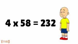 Multiples of 4 (Caillou)