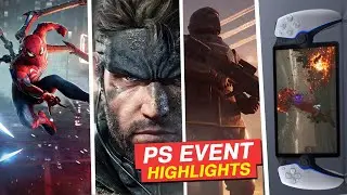 PlayStation Event highlights தமிழ் - 🔥Spiderman 2,  Metal Gear & PS handheld