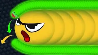 Slither.io 1 Troll Pro Snake vs Best Giant Snake Epic Slitherio Gameplay