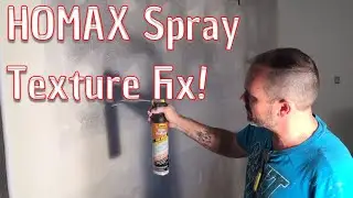 HOMAX Aerosol Spray Wall Texture not spraying good - EASY FIX