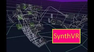 Modular Synthesizer jam in Virtual Reality (SynthVR)