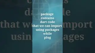 Package vs Plugin in flutter.