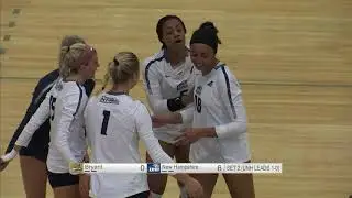 UNH Women's Volleyball vs Bryant Highlights (9-3-19)