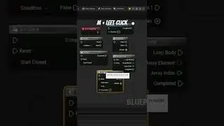 #shorts Unreal Engine 5 Tips Series : Blueprint Common Nodes Shortcuts