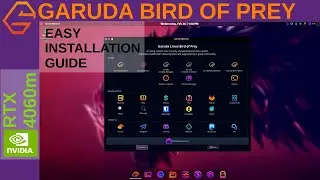 How to install GARUDA LINUX BIRD OF PREY | How to install Steam Game Store?