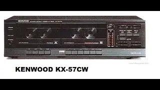 Kenwood KX-57CW.Обзор кассетной деки.