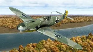 Ил-2 Штурмовик Битва за Москву JG52 BF-109F2 Еле выжил | 1440p 60fps | RTX 3080