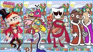 PART2 THE AMAZING DIGITAL CIRCUS CHARACTERS IN AVATAR WORLD 🤡 CAINE, GANGLE, ZOOBLE AND KINGER