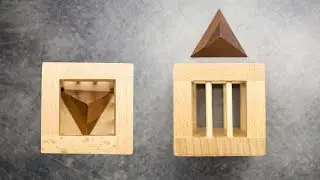 The Cell puzzle. How to remove triangular pyramid out of cube?