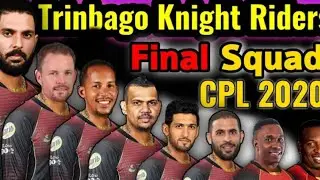 Tkr full squad for cpl t20(Trinbago Knight Riders)