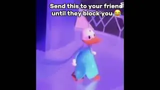 Donald Duck 🦆 being Elsa (Donald Duck is Donald Duck) 🤦‍♂️