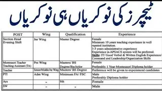 Educators Jobs 2023 || Latest Government Teachers Jobs 2023 || Latest Advertisement