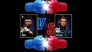 DJ ALOK VS CHRONO CHARACTER 💫💫 || CHARACTER ABILITY TEST | FREE FIRE CHARACTER VERSUS 