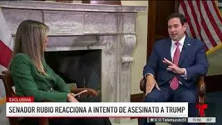 Senador Rubio Sobre el Segundo Intento de Asesinato al Ex-Presidente Trump