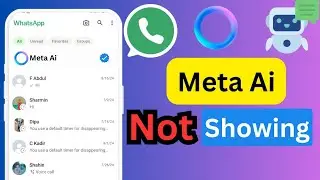 Meta AI whatsapp | Whatsapp Meta Ai update | How to use meta ai in whatsapp | Meta Ai