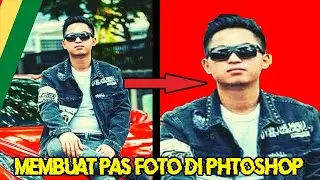 Cara membuat pas foto dengan photoshop | Belajar photoshop