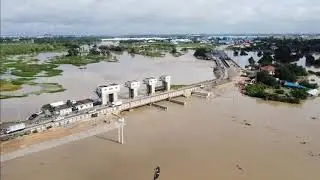 Visit flood in Cambodia on 18 October 2020