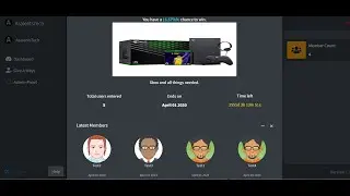 My Give A Way Website Video