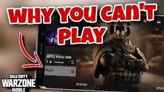 WARZONE MOBILE | WHY YOU'RE UNABLE TO START A MATCH