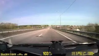 Sreet Storm 9540 EX и кордон(на встречке) 1000 метров