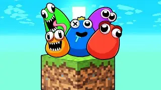 SKYBLOCK ¡todos son AMIGOS-ÍRIS POUS!