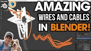 The BEST Way to Make Wires and Cables for Blender? Trying out Curve Basher!