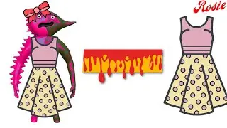 JESTER GIRL - DRESS 👗 = ??? Garten of Banban Chapter 3 Animation #rosie
