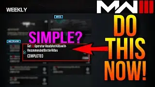 How to Get 15 Battle Rifle Headshot Kills in MW3!