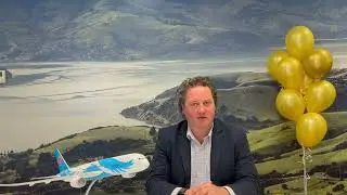 NZCLW 2024 - Video of Support - Justin Watson, Chief Executive of Christchurch Airport